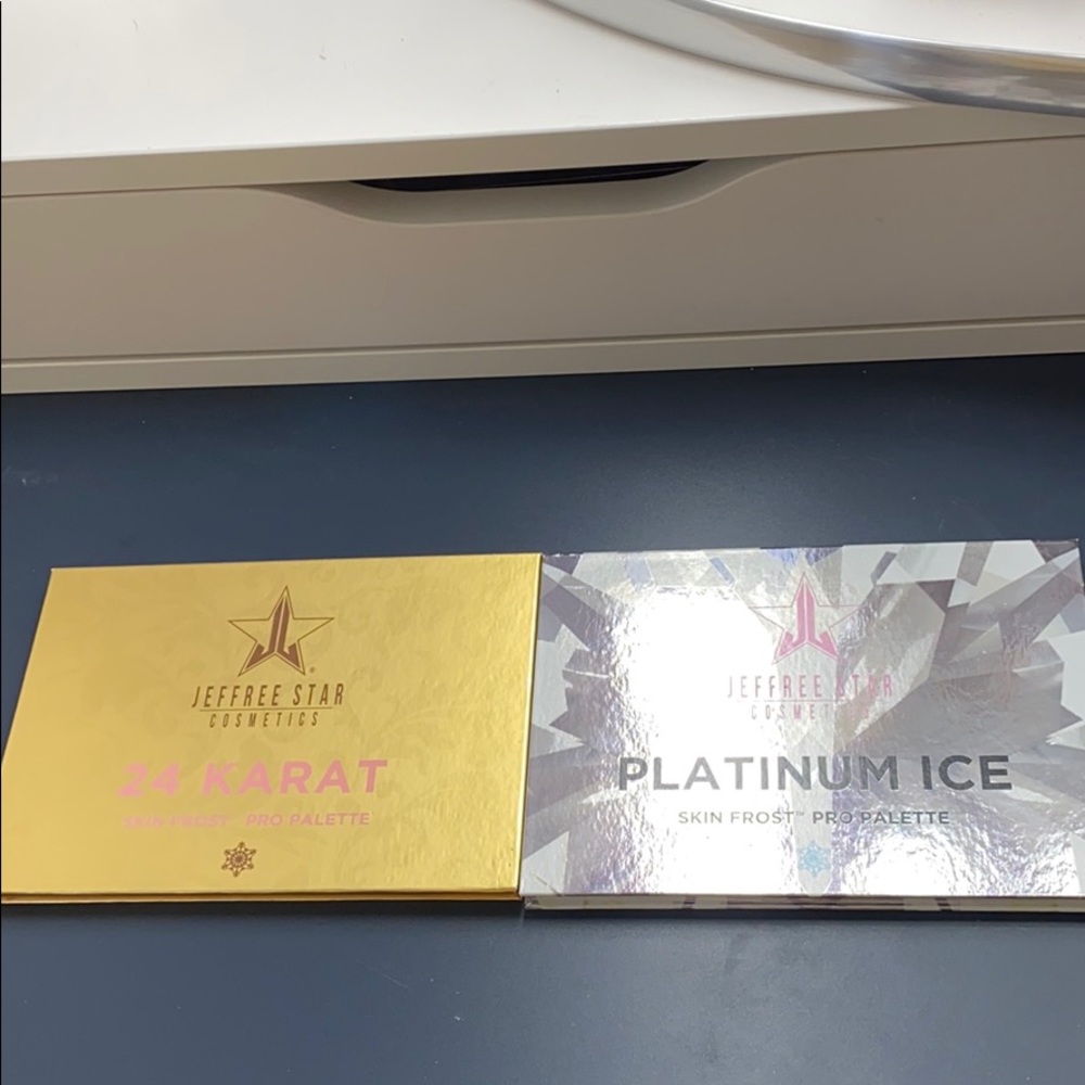 24 Karat & Platinum Ice palettes